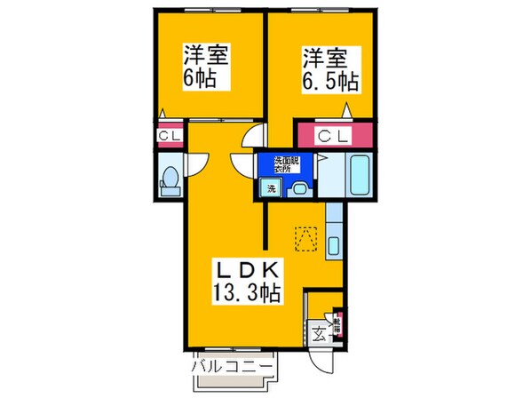 ジュビリー ハウスの物件間取画像